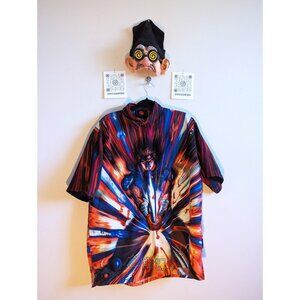 Y2K Sword Button-Up - Baggy Medium